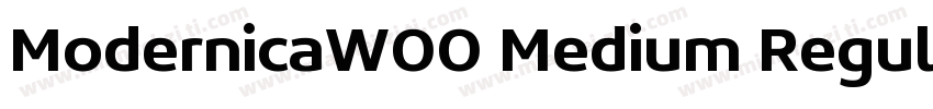ModernicaW00 Medium Regular字体转换
